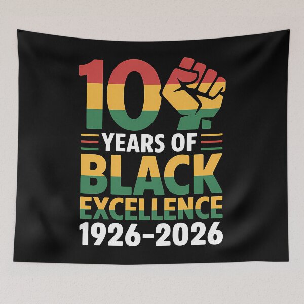 Item preview, 100 Years of Black Excellence Pan African Black History Design designed and sold by RoyesButler.