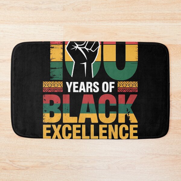 Item preview, 100 Years of Black Excellence Anniversary Afrocentric Typography designed and sold by RoyesButler.