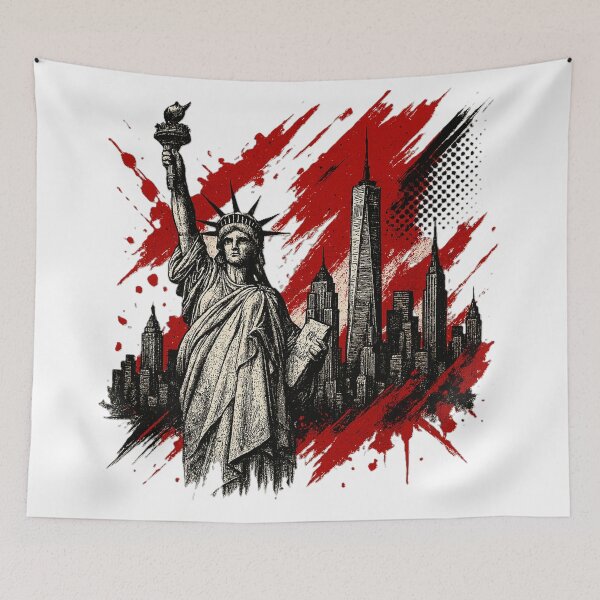 Item preview, Trash Polka NYC designed and sold by GoodLifeStudio.