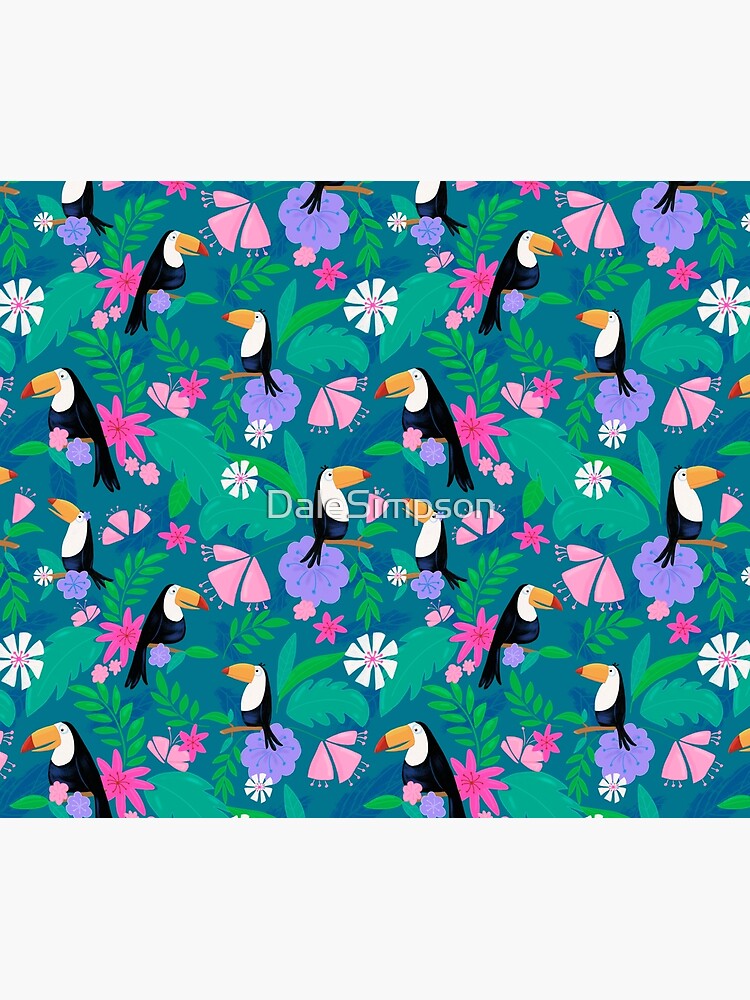 Tropical Toucan Jungle by DaleSimpson
