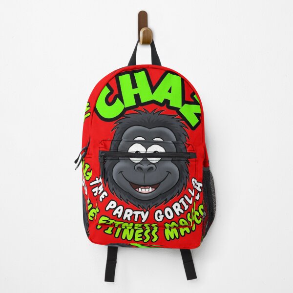 Item preview, Chaz The Party Gorilla - The Fitness Mascot (Face logo) designed and sold by The Mascot Dude & The Mascot Support Group .