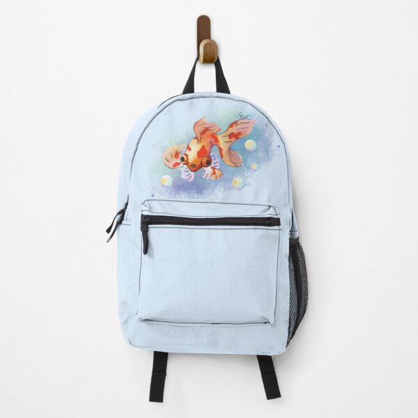 Item preview, Telescope-Eyed Goldfish Watercolor Painting designed and sold by Eusong.