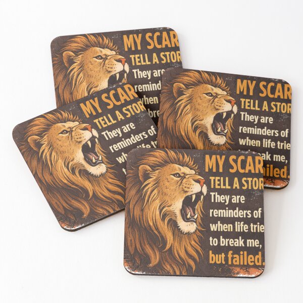 Item preview, My Scars Tell a Story designed and sold by DinsignStudio.