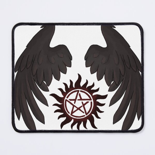 Item preview, anti possession symbol with wings designed and sold by Thistlegrove.