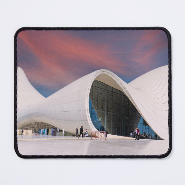 Item preview, Futuristic Architecture Zaha Hadid Design – Baku Art designed and sold by Mauswohn.