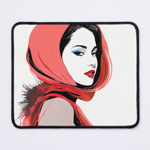 Item preview, Elegant Woman Poised Portrait 7 designed and sold by Tom-Johnson.