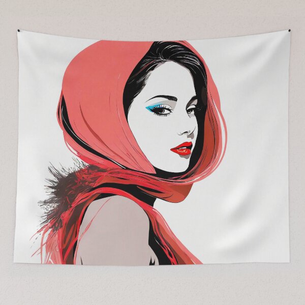 Item preview, Elegant Woman Poised Portrait 7 designed and sold by Tom-Johnson.