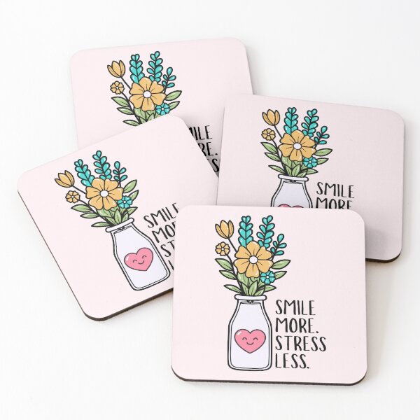 Item preview, Smile More Stress Less  designed and sold by kaavishehsas.