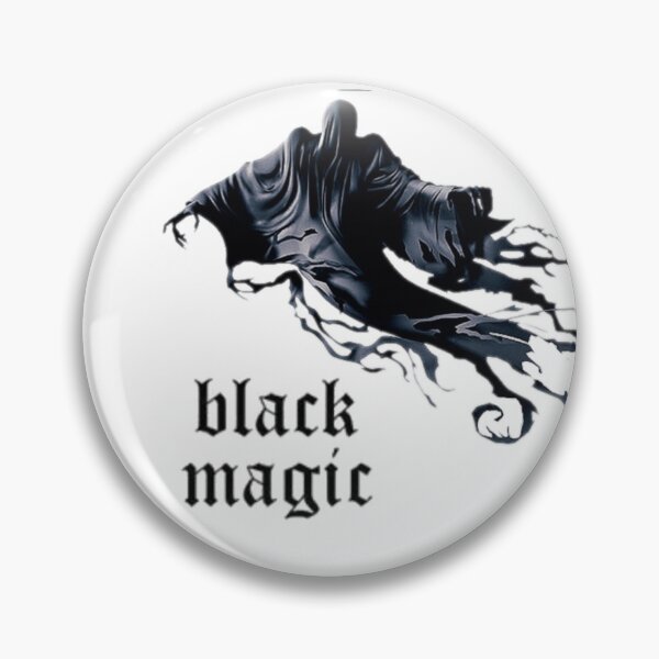 Item preview, ​Floating Dark Phantom - Black Magic Typography designed and sold by StickerBuild07 .