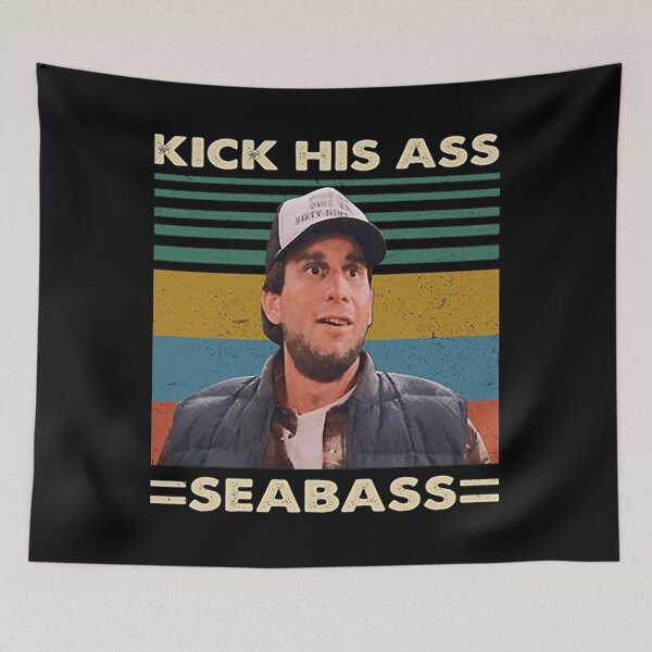 Item preview, Dumb And Dumber Kick His Ass Seabass  designed and sold by merchbyvector.