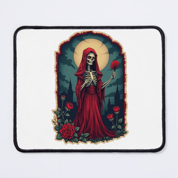 Item preview, Gothic Reaper Rose - Dark Victorian Illustration designed and sold by SpektroDesign.