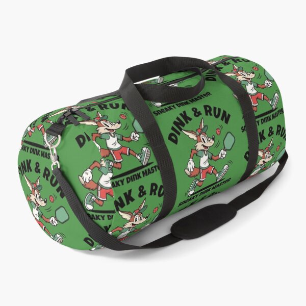 Item preview, Pickleball Coyote Dink & Run | Funny Sneaky Dink Master Cartoon designed and sold by Quipzzy.