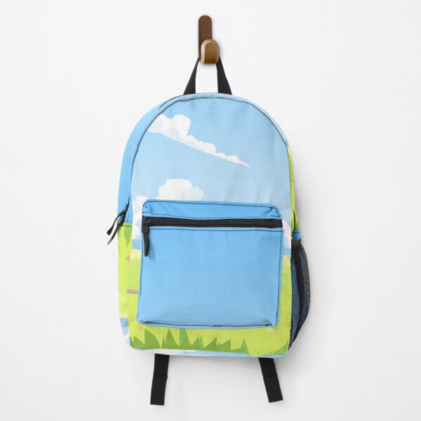 Item preview, Minimalist Summer Meadow Landscape Vector Illustration designed and sold by Preat Landscape Vector.