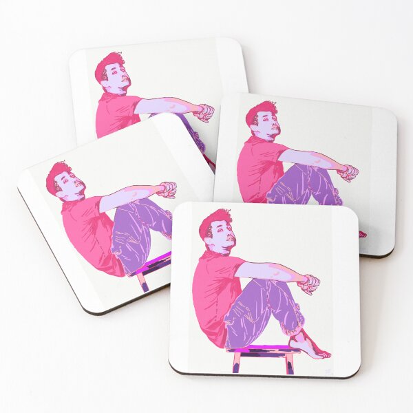 Item preview, Erik/Stool - PINK - O-town - sticker artwork designed and sold by Burn720designs.