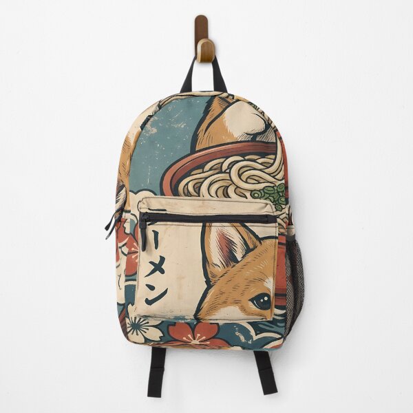 Item preview, Shiba Inu Eating Ramen Illustration designed and sold by 7She.