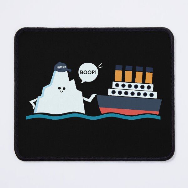 Item preview, Titanic Funny Titanic and Iceberg Boop Parody for Boys Girls designed and sold by farhanhafeez.