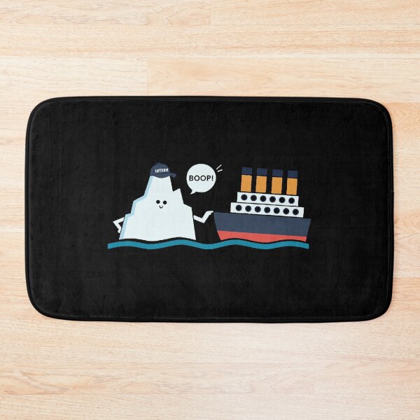 Item preview, Titanic Funny Titanic and Iceberg Boop Parody for Boys Girls designed and sold by farhanhafeez.