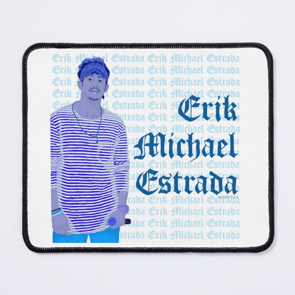 Item preview, Monochromatic Erik - Blue - O-town - sticker artwork designed and sold by Burn720designs.