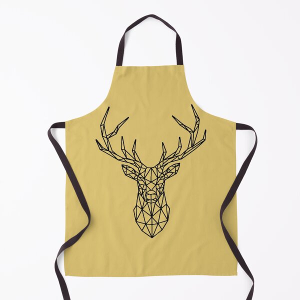 Item preview, Dark Geometric Deer for light backgrounds designed and sold by WhiskerAccords.