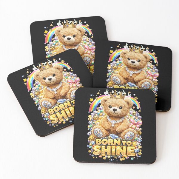 Item preview,  Royal Teddy Bear Amidst Sparkling Jewels designed and sold by newvisionart191.
