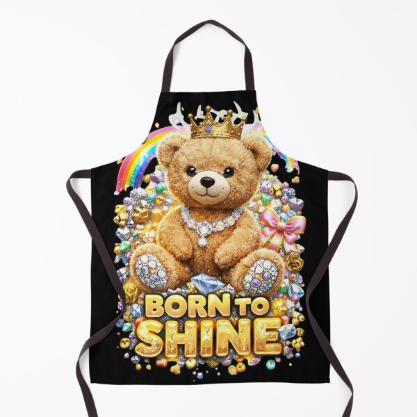 Item preview, Royal Teddy Bear Amidst Sparkling Jewels designed and sold by newvisionart191.