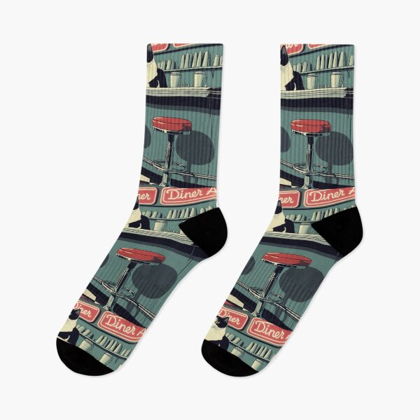 Item preview, Tuxedo Cat's Diner designed and sold by LEO'S CREATURE　れおずくりーちゃー.