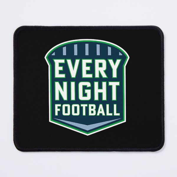 Item preview, Every Night Football - Partial Badge Logo (On Green) designed and sold by alidagriri.