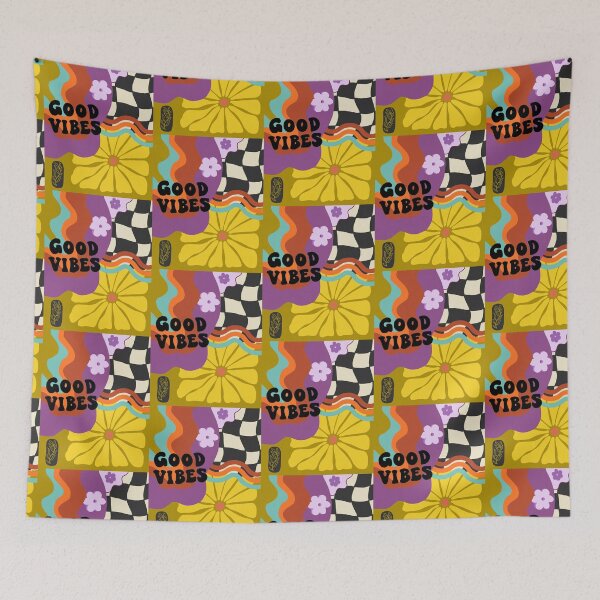 Item preview, Good Vibes - Retro Days designed and sold by Vanessa Priest.