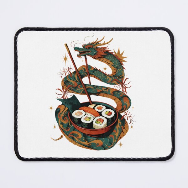 Item preview, dragon sushi designed and sold by SantosArte.