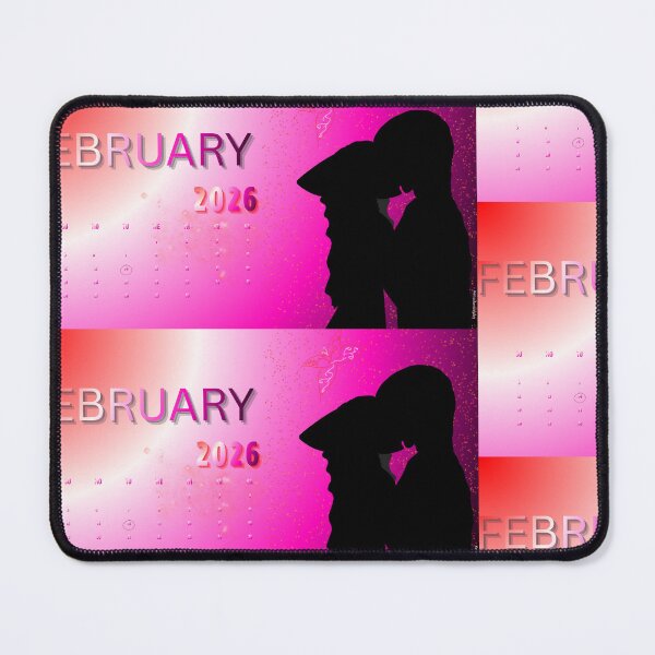 Item preview, “Under the Red Moon” – Fantasy Valentine Love Art calendar designed and sold by kerissfantasyart .