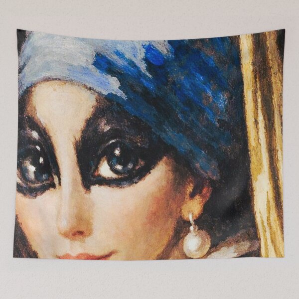 Item preview, Mystic Dark Eyes I - Stillness - Left Profile designed and sold by SoulArtSara.