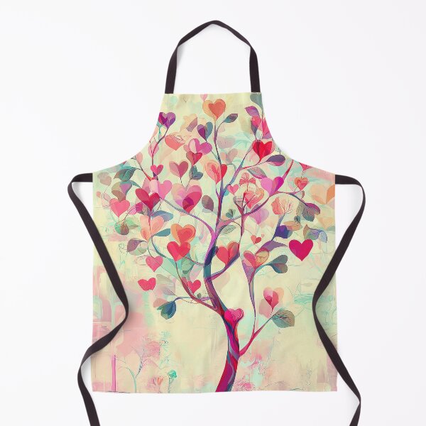 Item preview, Pink And Red Heart Tree designed and sold by ByNicoleSara.