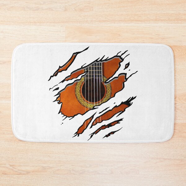 Item preview, Acoustic Guitar Shredded Metal Rip Design designed and sold by Uncer59.