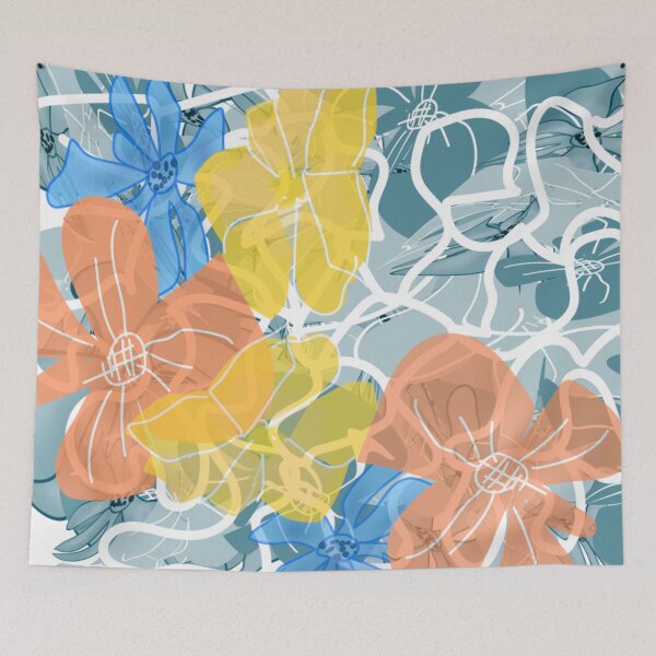 Item preview, Floral Abstract Design designed and sold by Nature  Nblossom.