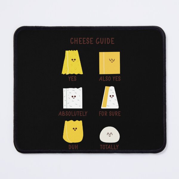 Item preview, Cute Cheese Guide for People Who Love Cheeses Chef Cook Food designed and sold by farhanhafeez.