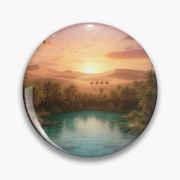 Item preview, Oasis in the Desert  designed and sold by Karen Persephone .