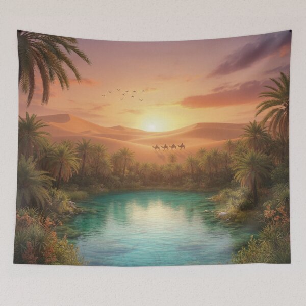 Item preview, Oasis in the Desert  designed and sold by Karen Persephone .