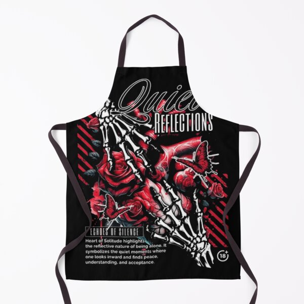 Item preview, Quiet Reflections - Gothic Skeletal Hands and Roses Art designed and sold by GenZFashion000.