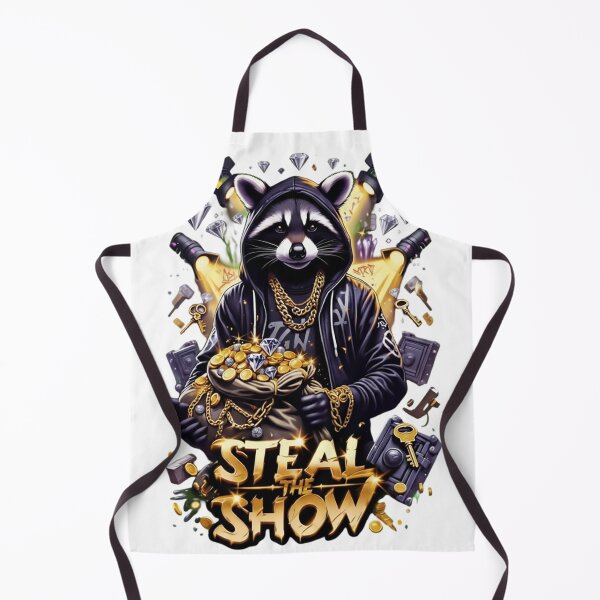 Item preview, Master Thief Raccoon With Sparkling Loot designed and sold by newvisionart191.