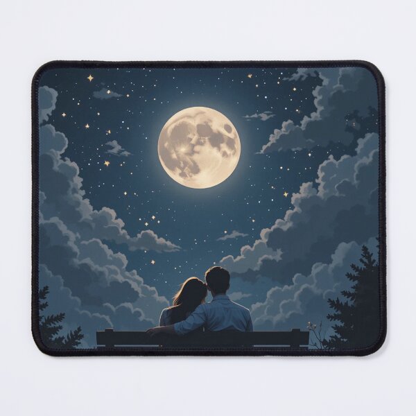 Item preview, Starlit Moon Love designed and sold by PixelVibe782.
