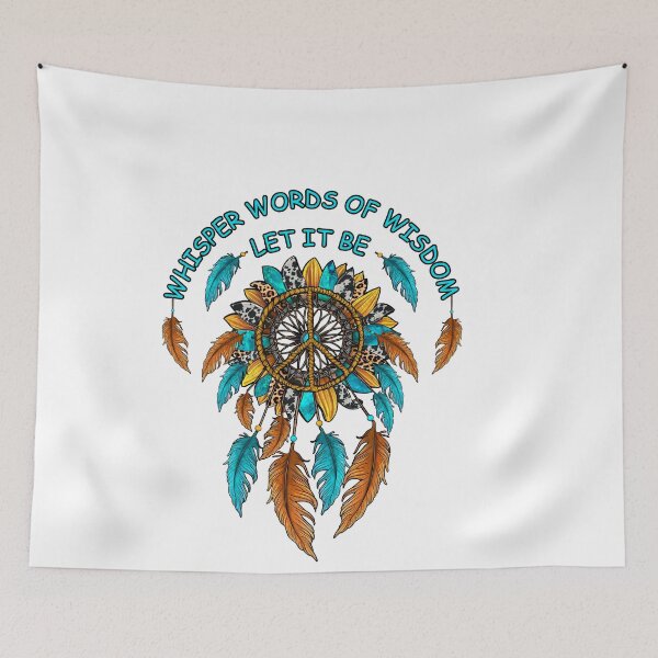 Item preview, Whisper Words Of Wisdom Let It Be Dreamcatcher designed and sold by Uncer59.