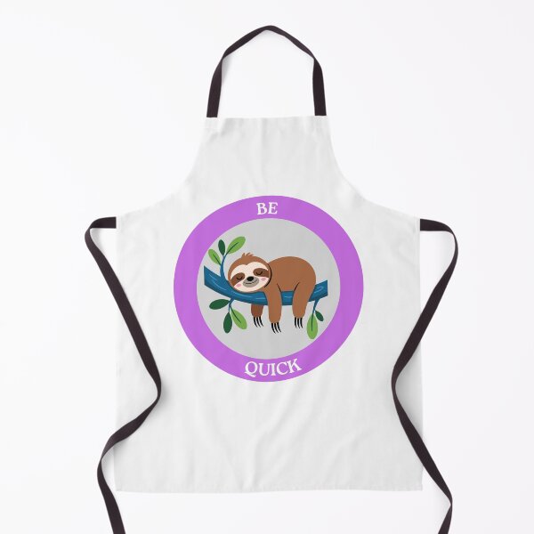 Item preview, Be Quick Sloth - Sleeping Sloth on Branch Circle Art designed and sold by Love3Happy.