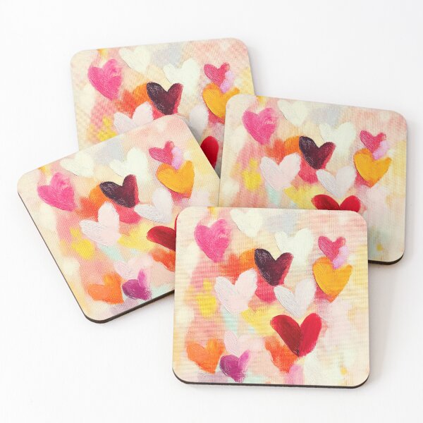 Item preview, Pink And Red Heart Pattern designed and sold by ByNicoleSara.