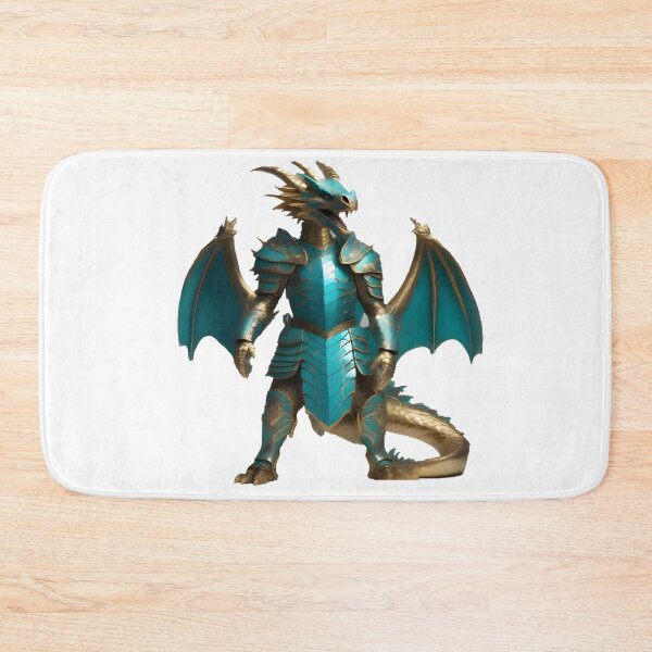 Item preview, Dragon in turquoise armour designed and sold by Rayclif.