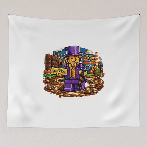 Item preview, lego willy wonka & the chocolate factory designed and sold by SlayPOPShop.
