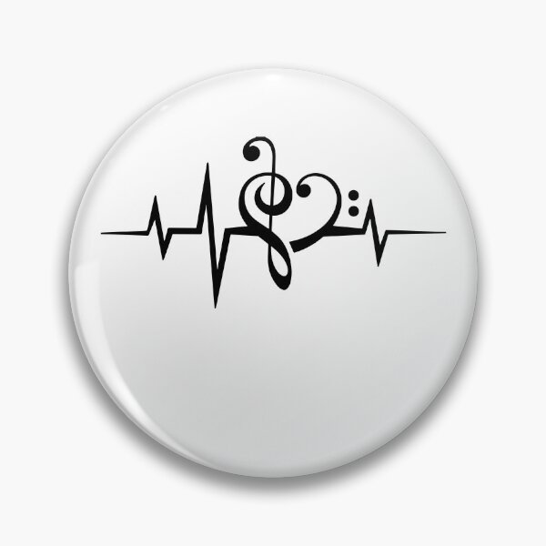 Item preview, Music Heartbeat Minimalist Line Art designed and sold by Uncer59.