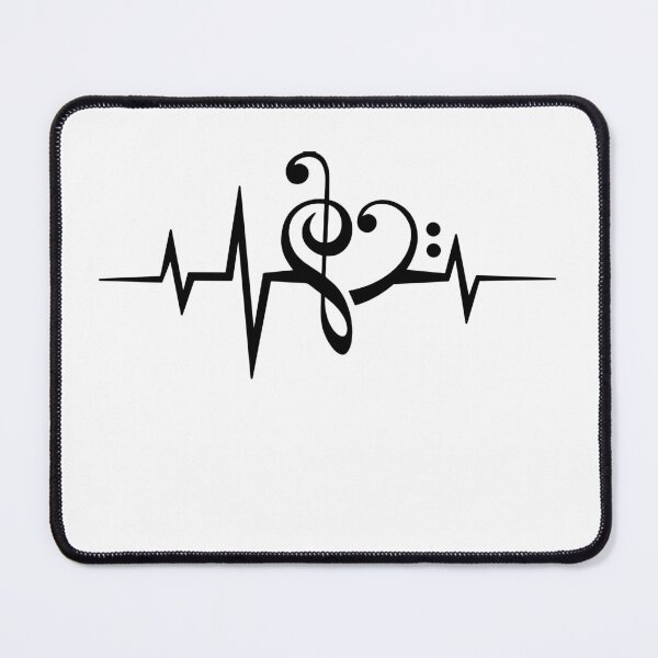 Item preview, Music Heartbeat Minimalist Line Art designed and sold by Uncer59.