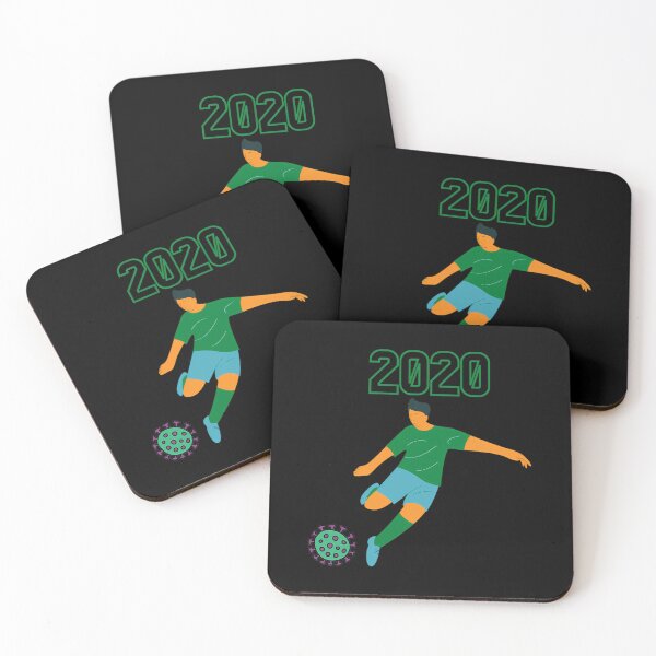 Item preview,  A Soccer Player Kicks Corona-Virus  Away designed and sold by sunmoonbay.
