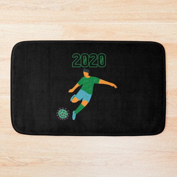 Item preview,  A Soccer Player Kicks Corona-Virus  Away designed and sold by sunmoonbay.