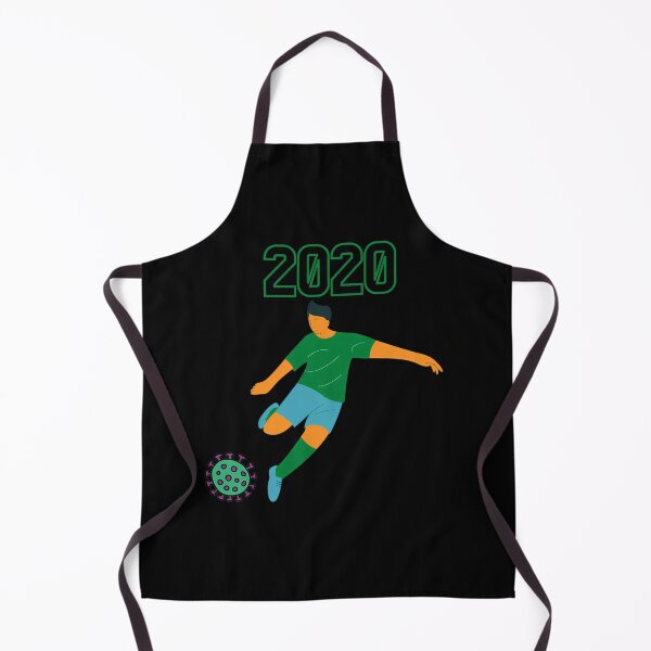Item preview, A Soccer Player Kicks Corona-Virus Away designed and sold by sunmoonbay.